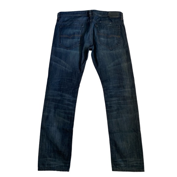 DIESEL / MEN JEANS / THAVAR / 36X32 / WASH 0842N / SLIM SKINNY - Picture 2 of 6